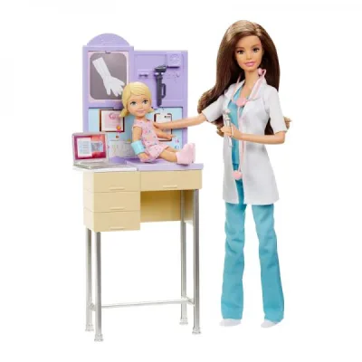 Muñeca Barbie Profesiones con Accesorios 3a+