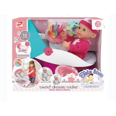 Bebé Tutu Love con Silla Mecedora Dulces Sueños 3a+(433174)