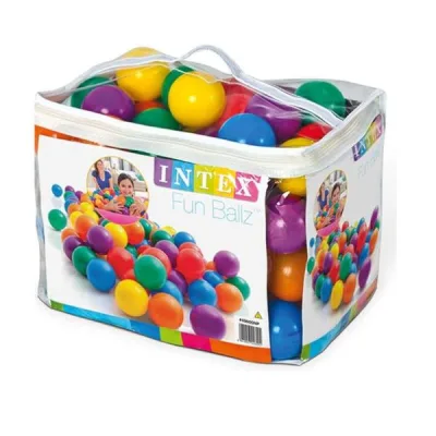 Bolas para Playground en Bolsa 100u 8cm 2a+