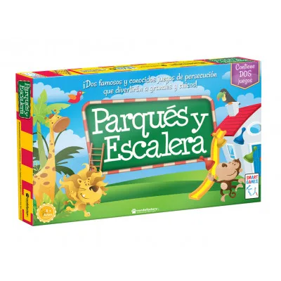 Juego de Mesa Parqués y Escaleras 5a+
