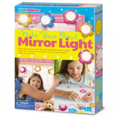 Crea tus Flores con Luz para un Espejo 5a+