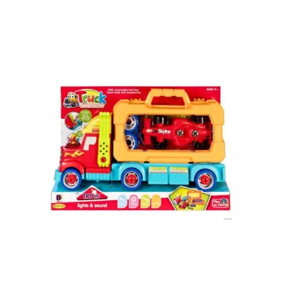 Camión Transportador Armable Tool Master Luz y Sonidos 3a+ (436083)