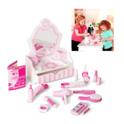 Juego Vanidosa Salon de Belleza 18pzs 3a+