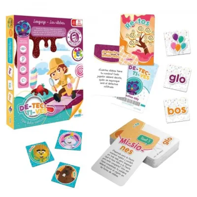 Edutoys Juego Detectives Las Silabas 4a+
