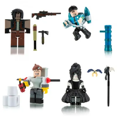 Figura Roblox Con Accesorios 6a+