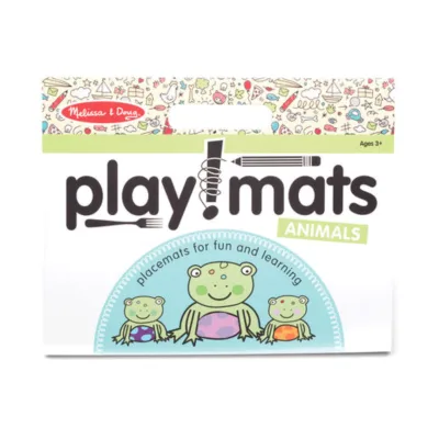 BLock de Juego y Actividades Play Mats Animales 3a+