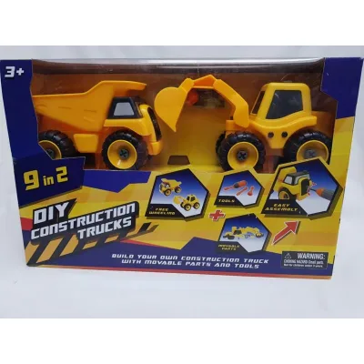 Vehículos de Construcción Armables Set/2 3a+