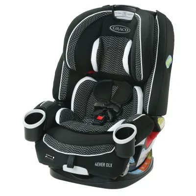 Silla de Carro 4ever DLX Zagg Fashion 1.854Kg