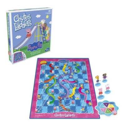 Juego de Mesa Toboganes y Escaleras Peppa Pig 3a+