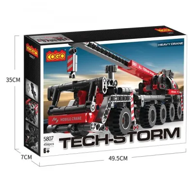 Grua Armable TechStorm 456pzs 6a+