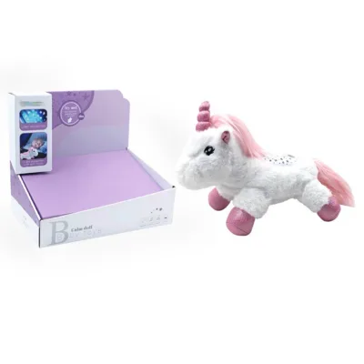 Peluche Unicornio Relajante para Bebé con Luz y Sonidos 0m+(434126)(436571)