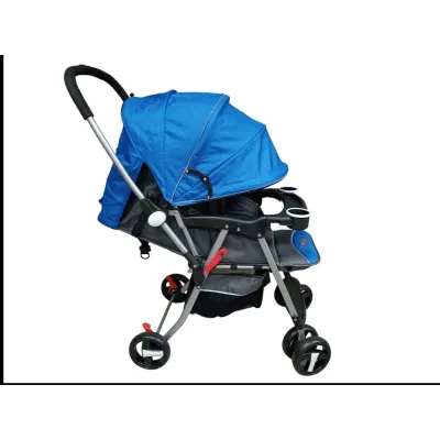 Baby Basics Coche para Bebé Azul con Gris 15Kg Max