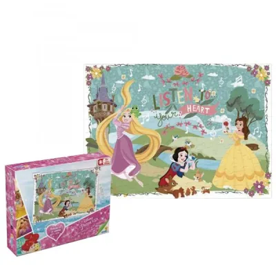 Rompecabezas Princesas Dsiney 100pzs 6a+