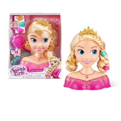 Cabeza Peinados Estilo Brillo de Chicas 18pzs 3a+