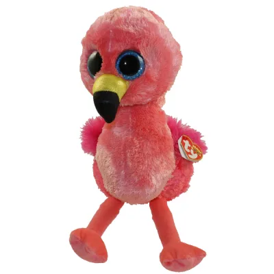 Peluche Beannie Boss Flamingo Rosa Gilda Mediano 3a+
