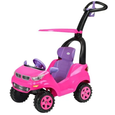 Carro Prinsel Montable de Empujar Adventure Rosado 26a