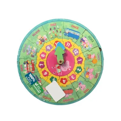 Reloj Rompecabezas Didáctico Peppa Pig 3a+ (COP00034)
