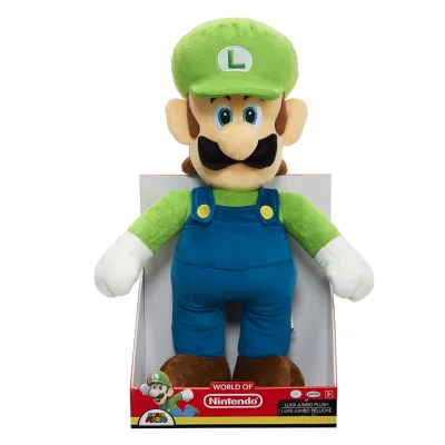 Peluche Jumbo Luigi Super Mario 3a+