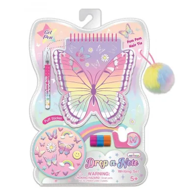 Set de Notas Mariposas 5a+