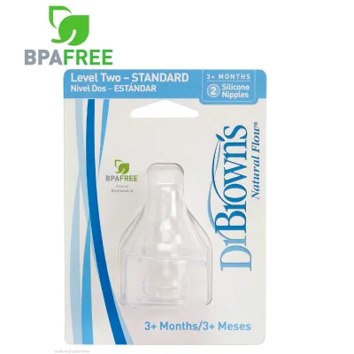 Kit de dos Tetinas de Silicón Nivel 2 St