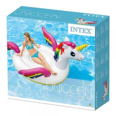Flotador Mega Unicornio 287x193x165cm