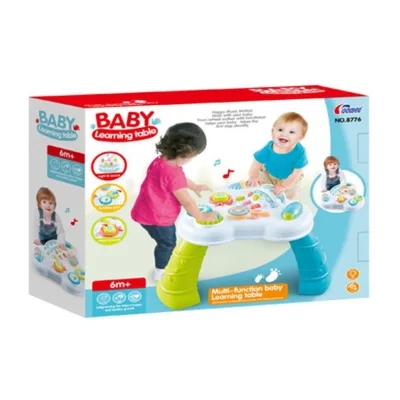 Baby Basics Multifunktionellt inlärningsbord för bebis 6m+