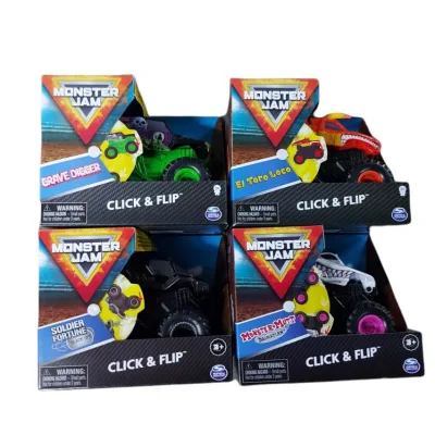 Vehículo Monster Jam Clip & Flip 3a+