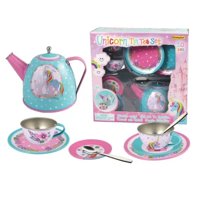 Juego de Té Unicornios 10pzs 3a+