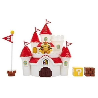 Mundo Nintendo Super Mario Castillo Reino Musgo 16pzs 3a+