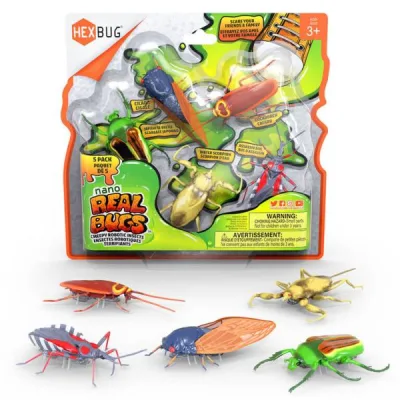 Insectos Robóticos Reales Blister de 5 3a+