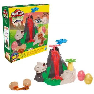 PlayDoh Dino Crew DinoIsla Volcán y Lava 4a+