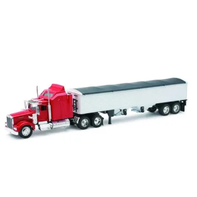 Tráiler Kenworth W900 1:32 8a+