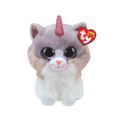 Peluche Beanie Boos Gato Unicornio Azher Regular