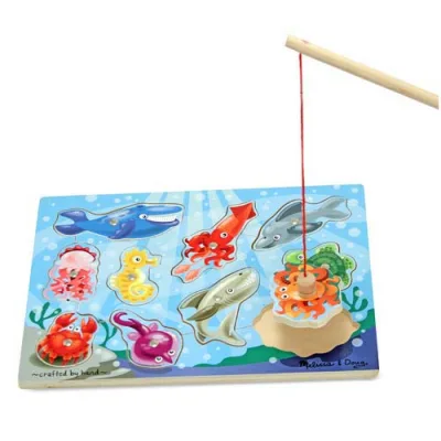 Juego de Pesca de Madera Magnético (13778) 3a+