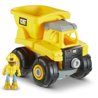 Vehículos Construcción CAT Set Armable Operador Junior 3a+(80901903)
