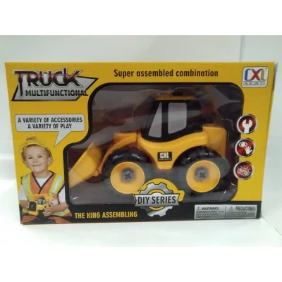 Vehículo de Construcción Pala Frontal Armable 3a+(438582)