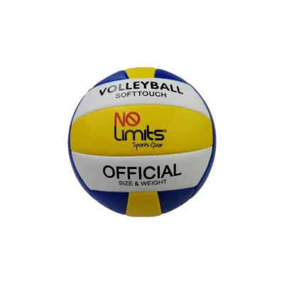 Balón Volleyball PVC 2.5mm #4 Am/Blanco/Negro (20268)