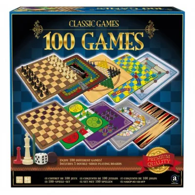 Juego de Mesa Set de 100 Juegos