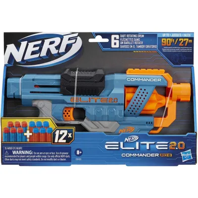 Nerf Elite 2.0 Commander RD6 Blaster 8+