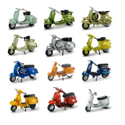 Motos Vespa 1:32 Disp/24 5a+ (06043)