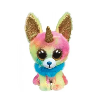 Peluche Beanie Boos Chihuahua Unicornio Multicolor Yips Regular