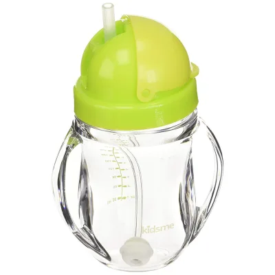 Baby Basics Biberón de Entrenamiento con Pajilla 8oz Verde 9m+