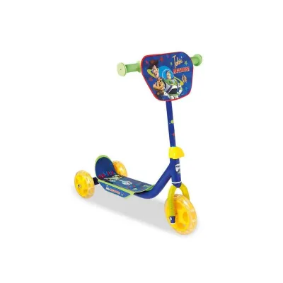 Scooter 3 Ruedas Toy Story 4 Ajustable Azul con Verde 3a+