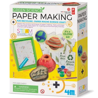 Green Science Juego para Hacer Papel 5a+
