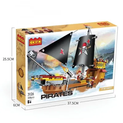 Barco Pirata The Bird 308pzs 6a+