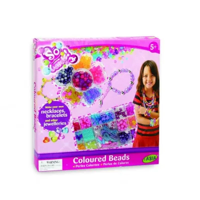Juego Perlas de Colores 5a+