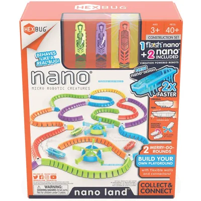Pista Micro Robots Nano 40pzs 3a+