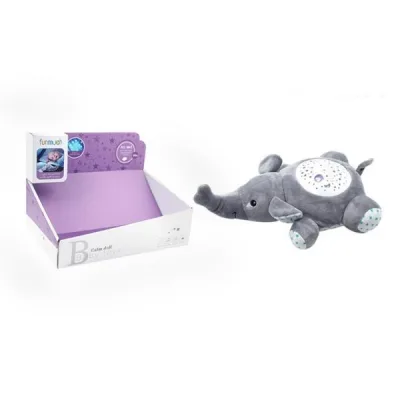 Peluche Elefante Relajante para Bebé con Luz y Sonidos 0m+(442503)