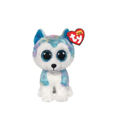 Peluche Beanie Boos Regular Huskey con Cuerno Helena Regular