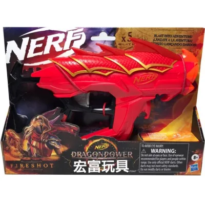 Lanzador Nerf Dragonpower FireShot 8a+